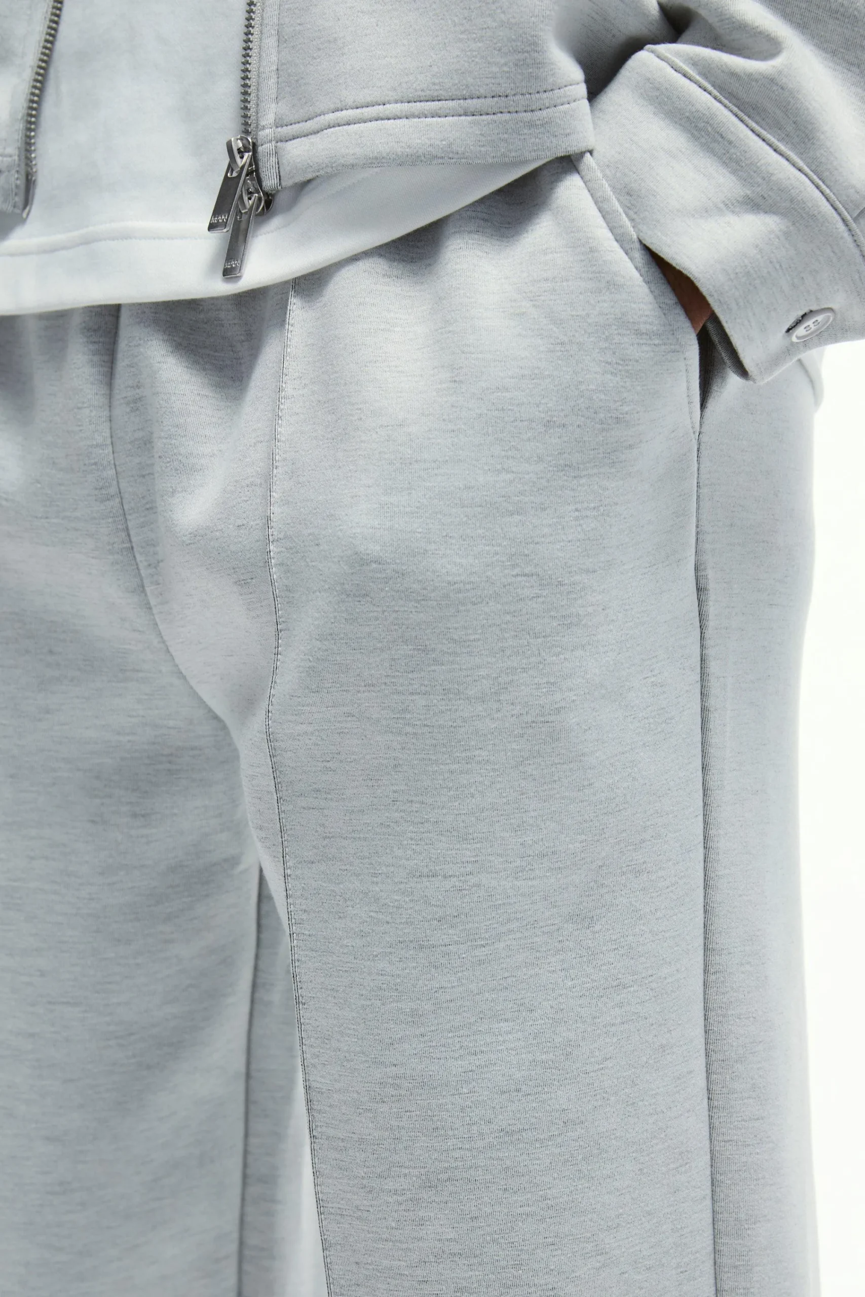 boohooMAN Oversized Boxy Zip Through Scuba Set | UK| Sets & Co-Ords