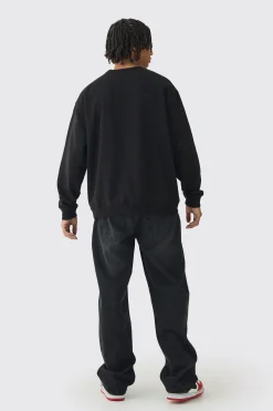 boohooMAN Oversized Broken Heart Sweatshirt | UK| Hoodies & Sweatshirts