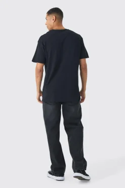 Oversized Bullet For My Valentine License Print T-Shirt | UK^boohooMAN Outlet