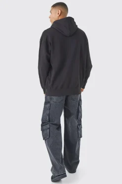 boohooMAN Oversized Car Graphic Hoodie | UK| Hoodies & Sweatshirts