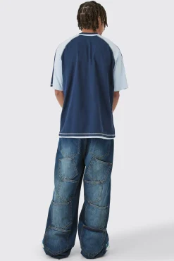 Oversized Carded Heavy Panelled OFCL T-shirt | UK^boohooMAN Best