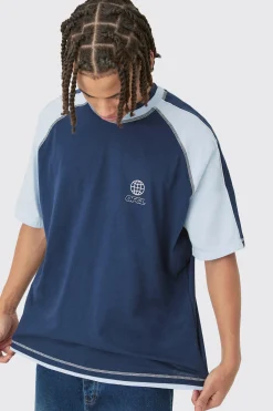 Oversized Carded Heavy Panelled OFCL T-shirt | UK^boohooMAN Best