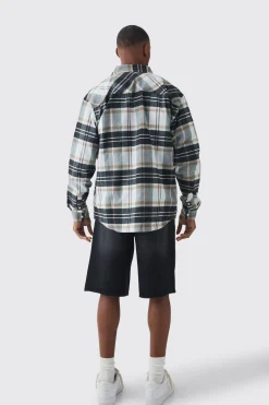 boohooMAN Oversized Check Shirt | UK| Shirts