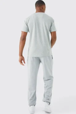 boohooMAN Oversized Chicago Varsity Jogger | UK| Joggers