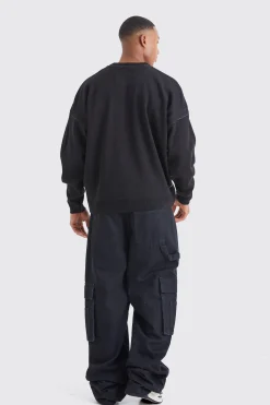 boohooMAN Oversized City Scene Knitted Jumper | UK| Knitwear