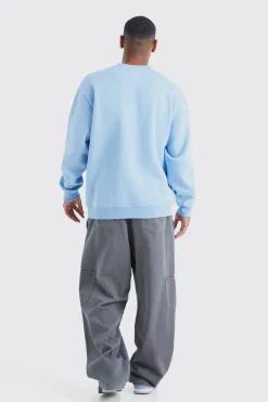 boohooMAN Oversized Crew Neck Sweatshirt | UK| Hoodies & Sweatshirts