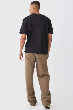 Oversized Crew Neck T-shirt | UK^boohooMAN New