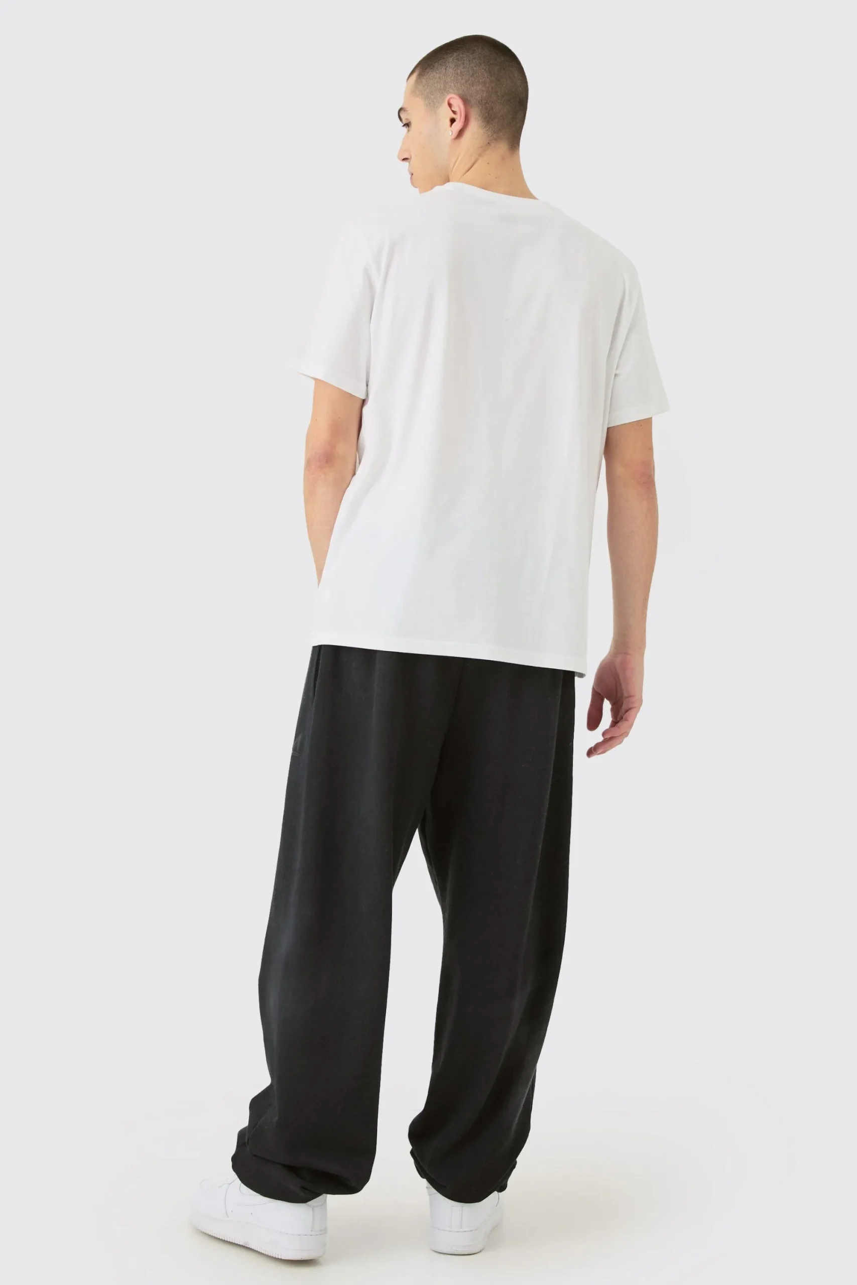 Oversized DC Batman Logo License T-shirt | UK^boohooMAN Hot