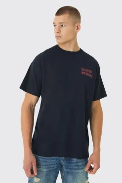 Oversized Deadpool Wolverine License T-Shirt | UK^boohooMAN Clearance