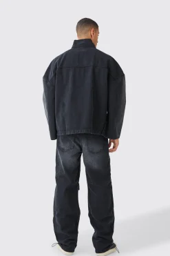 boohooMAN Oversized Denim Jacket And Jeans Set | UK| Sets & Co-Ords