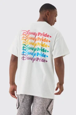 Oversized Disney Mickey License T-shirt | UK^boohooMAN Sale