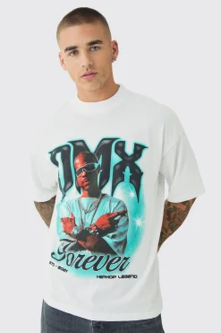 Oversized DMX License Print T-Shirt | UK^boohooMAN Best