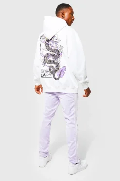 boohooMAN Oversized Dragon Graphic Hoodie | UK| Hoodies & Sweatshirts