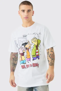 Oversized Ed Edd Eddy License T-shirt | UK^boohooMAN Hot