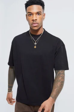 Oversized Extended Neck Boxy T-shirt | UK^boohooMAN Best