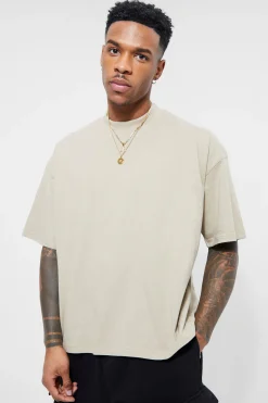 Oversized Extended Neck Boxy T-shirt | UK^boohooMAN Best