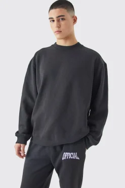 boohooMAN Oversized Extended Neck Back Graphic Relaxed Tracksuit | UK| Tracksuits