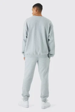 boohooMAN Oversized Extended Neck Basic Sweatshirt | UK| Hoodies & Sweatshirts