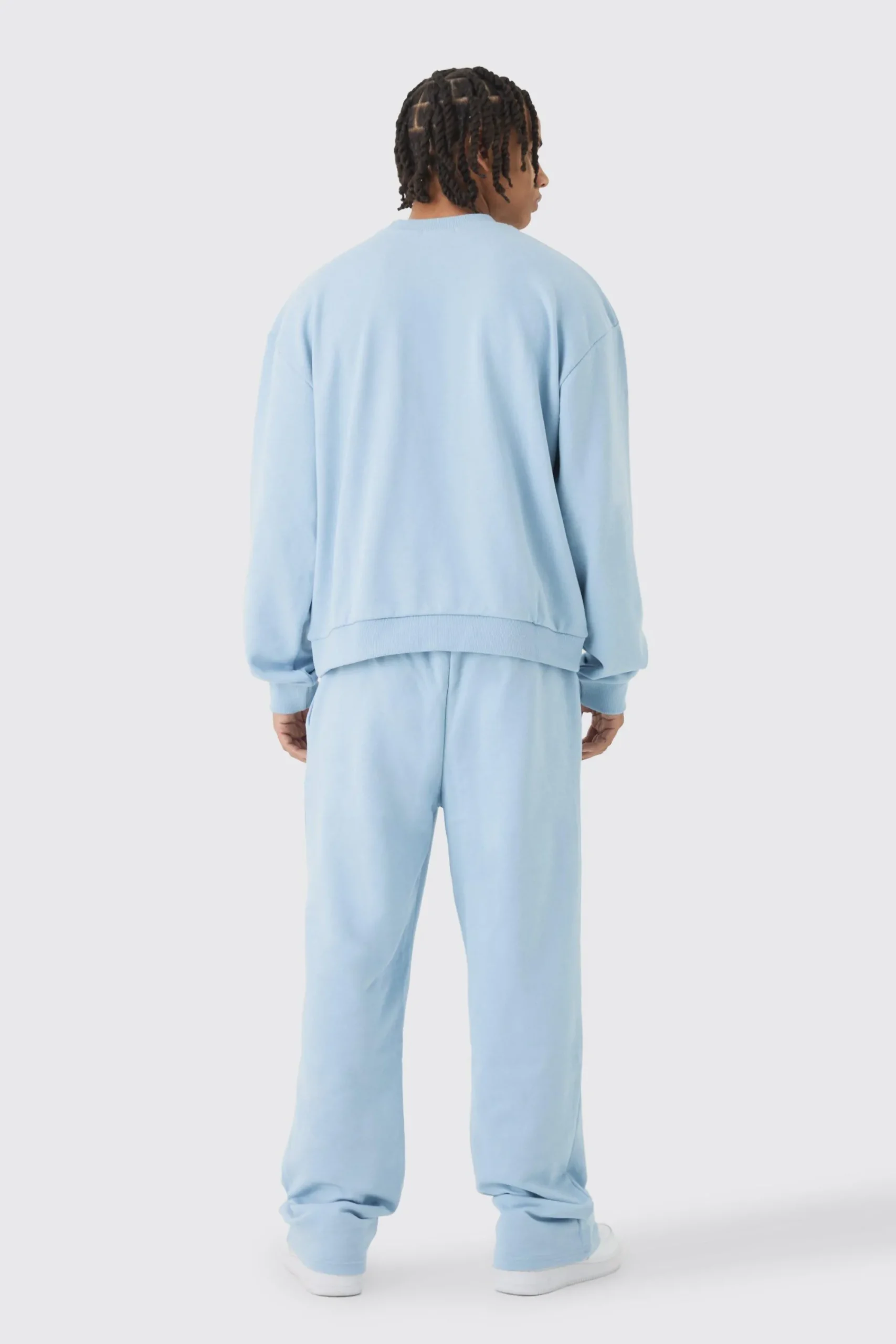 boohooMAN Oversized Extended Neck Boxy Heavy Sweatshirt Relaxed Tracksuit | UK| Tracksuits|Hoodies & Sweatshirts