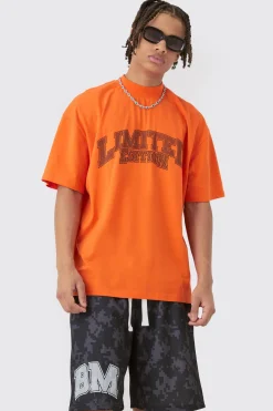 boohooMAN Oversized Extended Neck Limited Edition T-shirt & Basketball Set | UK| Tracksuits