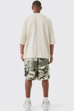 Oversized Extended Neck Man Collective T-shirt | UK^boohooMAN Sale