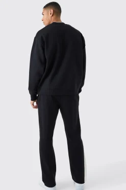 boohooMAN Oversized Extended Neck Sweatshirt | UK| Hoodies & Sweatshirts