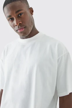Oversized Extended Neck T-shirt | UK^boohooMAN New