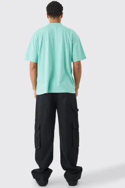 Oversized Extended Neck T-shirt | UK^boohooMAN