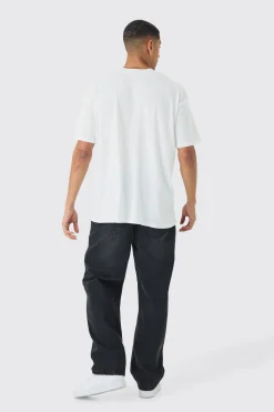 Oversized Extended Neck Very Demure Slogan T-Shirt | UK^boohooMAN