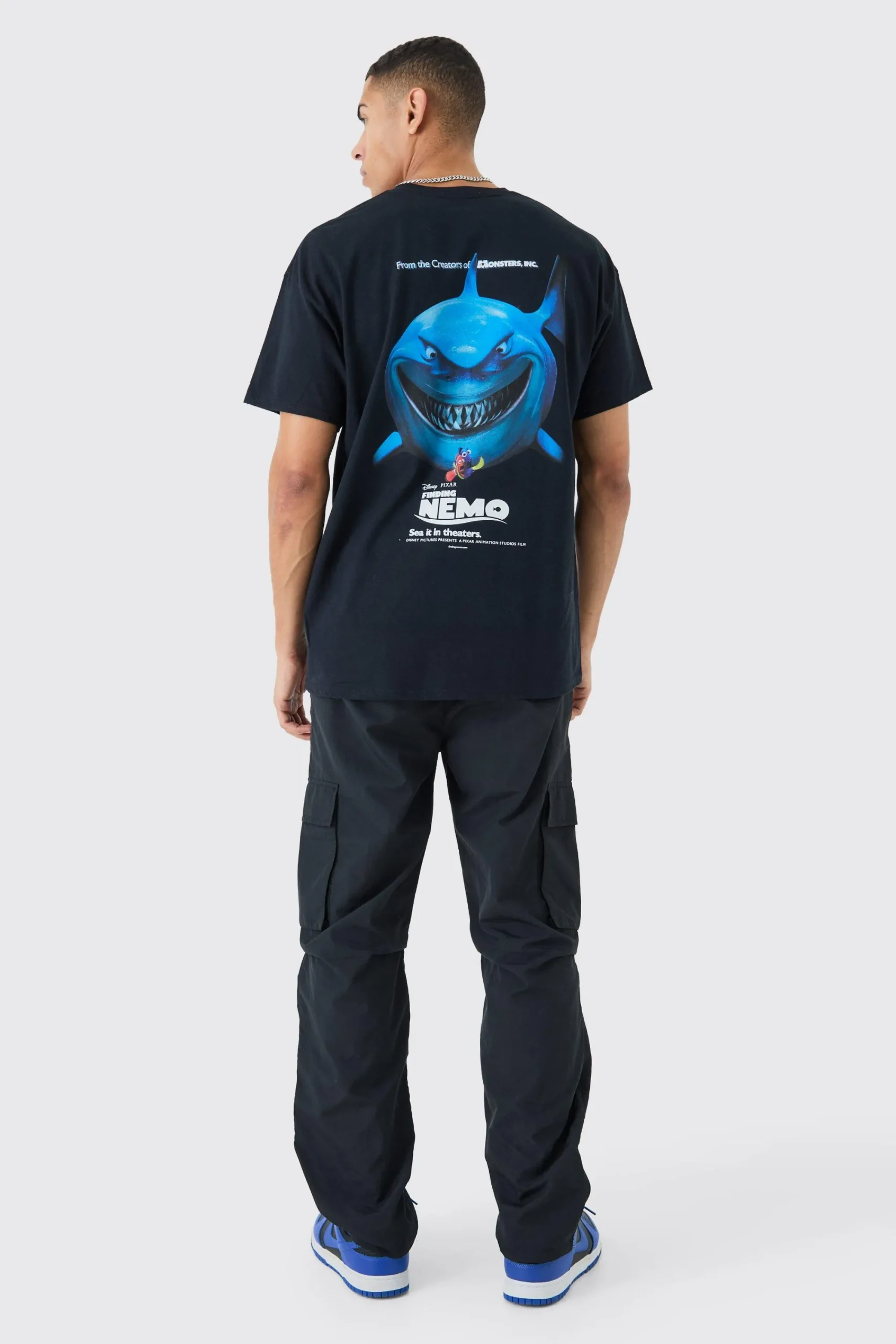 Oversized Finding Nemo License T-shirt | UK^boohooMAN Hot