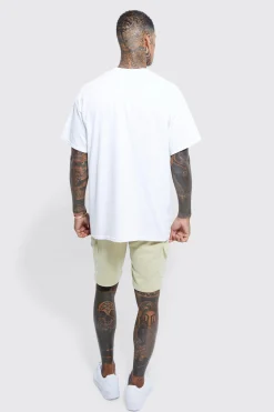 Oversized Florida License T-shirt | UK^boohooMAN Online