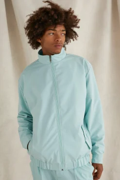 boohooMAN Oversized Funnel Neck Tailored Jacket | UK| Coats & Jackets