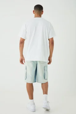 Oversized Gothic Print T-shirt | UK^boohooMAN New