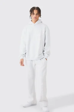 boohooMAN Oversized Graffiti Hoodie Tracksuit | UK| Tracksuits