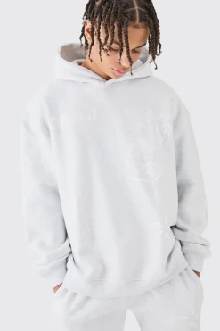 boohooMAN Oversized Graffiti Hoodie Tracksuit | UK| Tracksuits