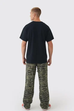 Oversized Guns N Roses License Print T-Shirt | UK^boohooMAN