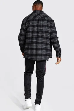 boohooMAN Oversized Heavy Weight Check Overshirt | UK| Shirts