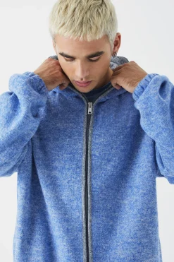boohooMAN Oversized Heavyweight Brushed Zip Up Hoodie | UK| Hoodies & Sweatshirts