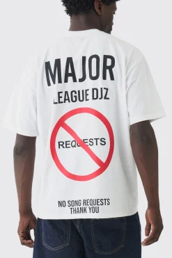 Oversized Heavyweight Printed T-shirt | UK^boohooMAN New