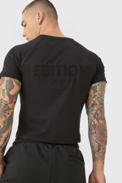 boohooMAN Oversized Heavyweight Zip Hem Shorts & T-shirt Set | UK| Sets & Co-Ords|Tracksuits