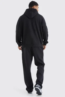 boohooMAN Oversized Homme Graphic Puff Print Hoodie | UK| Hoodies & Sweatshirts