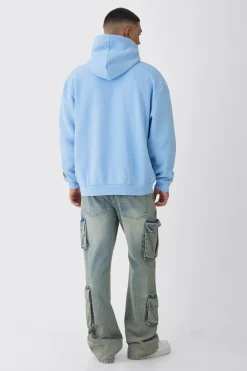 boohooMAN Oversized Homme Printed Varsity Sweatshirt | UK| Hoodies & Sweatshirts