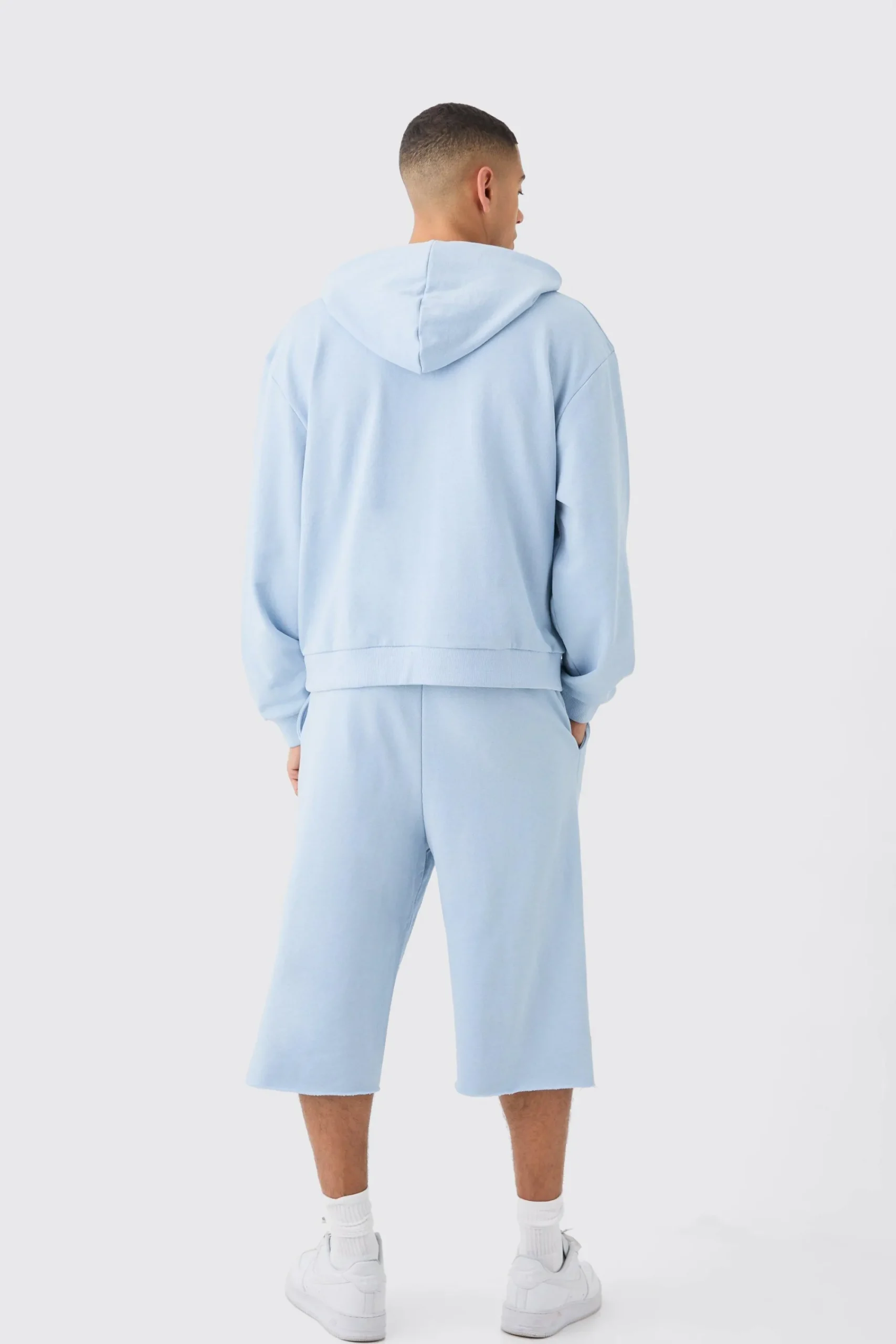 boohooMAN Oversized Jersey Heavyweight Jort | UK| Shorts