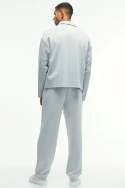 boohooMAN Oversized Jersey Scuba Overshirt | UK| Shirts