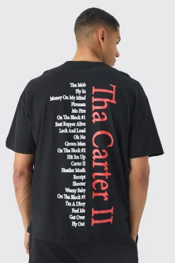 Oversized Lil Wayne Album License Print T-Shirt | UK^boohooMAN Online