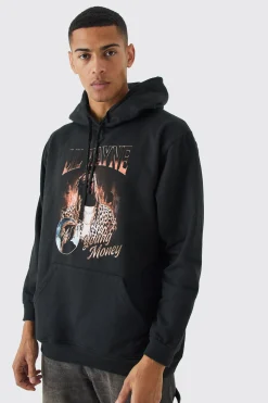 boohooMAN Oversized Lil Wayne Young Money License Hoodie | UK| Hoodies & Sweatshirts