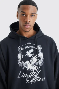 boohooMAN Oversized Limited Edition Renaissance Hoodie | UK| Hoodies & Sweatshirts