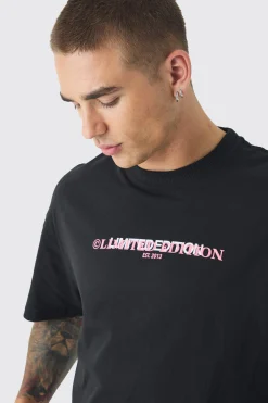 Oversized Limited Edition T-shirt | UK^boohooMAN Outlet