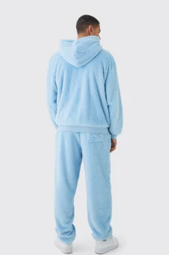 boohooMAN Oversized Limited Edition Embroidered Teddy Borg Cuffed Joggers | UK| Trousers|Joggers