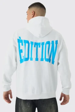 boohooMAN Oversized Limited Edition Back Print Hoodie | UK| Hoodies & Sweatshirts